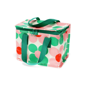 Lille k�letaske - Pink/green daisy