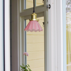Skomagerpendel 15 cm. - b�lget - Rosa
