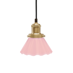 Skomagerpendel 15 cm. - b�lget - Rosa