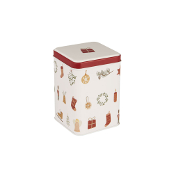 Juledse med juleikoner - kvadratisk