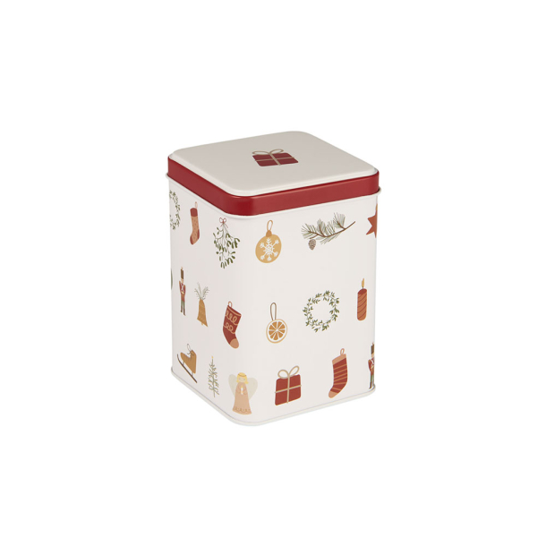 Juledse med juleikoner - kvadratisk