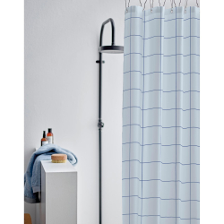 Badeforhng ''Vista'' - linen blue