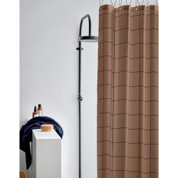 Badeforhng ''Vista'' - warm taupe