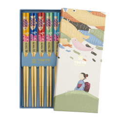 Spisepinde "Koinobori" - 5 st