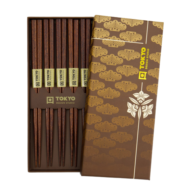 Spisepinde "Golden Cloud" - 5 st