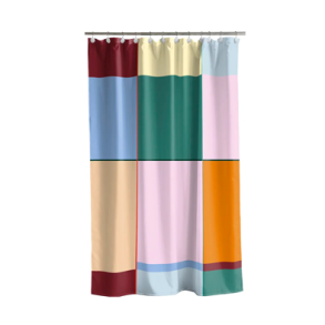 Badeforh�ng ''Colour Block'' - Lilac