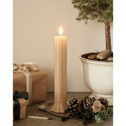 Kalenderlys "Heli" - Walnut