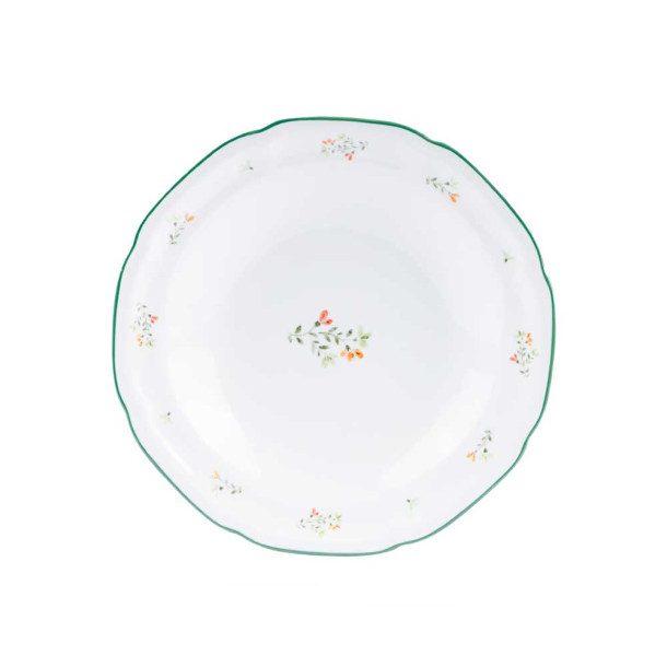 Dyb tallerken "Bouquet"