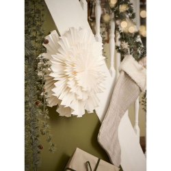 Juleophng af papir - stjerne