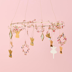 Ranke med farvede perler