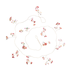 Ranke med farvede perler