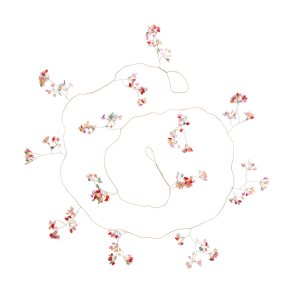 Ranke med farvede perler