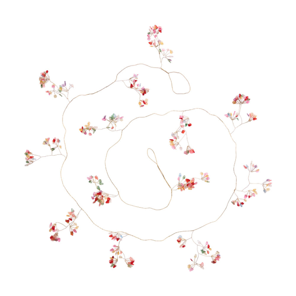 Ranke med farvede perler