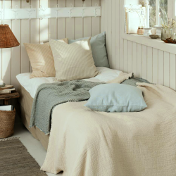 Pudebetr�k h�r 50x50 cm - nordic sky