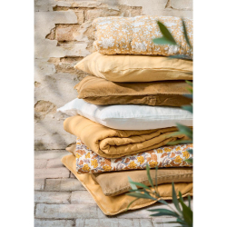 Pudebetrk velour 50x50 cm. - korngul