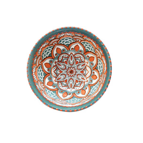 Skl "Gazania" 16,5 cm. - tyrkis