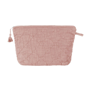 Quiltet toilettaske - rose