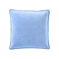 Pudebetrk velour 50x50 cm. - kornblomst