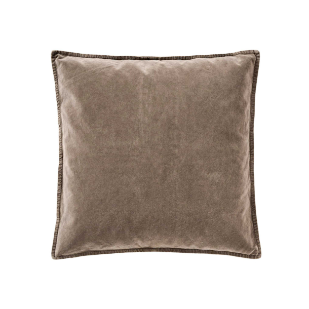 Pudebetr�k velour 50x50 cm. - muld