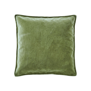 Pudebetr�k velour 50x50 cm. - urtegr�n