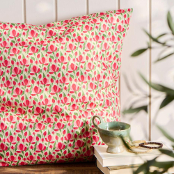 Pudebetrk 60x60 cm. - Tulipaner