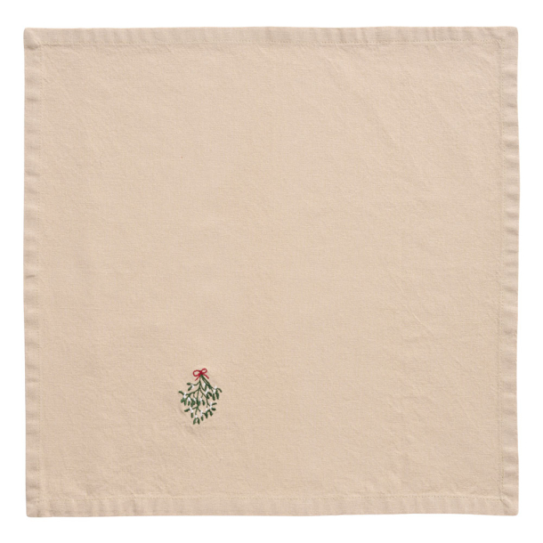 Stofserviet "Tradition" - mistelten