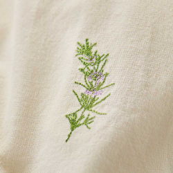 Stofserviet - ''Flora'' - rosmarin