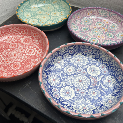 Lav skl ''Florencia'' 18 cm. - lilla