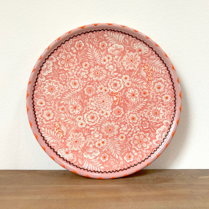 Rundt fad ''Florencia'' - lyserd