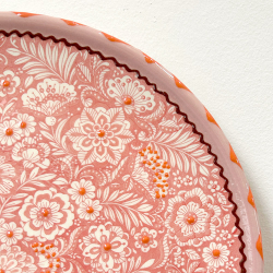 Rundt fad ''Florencia'' - lyserd