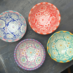 Skl ''Florencia'' 9 cm. - tyrkis