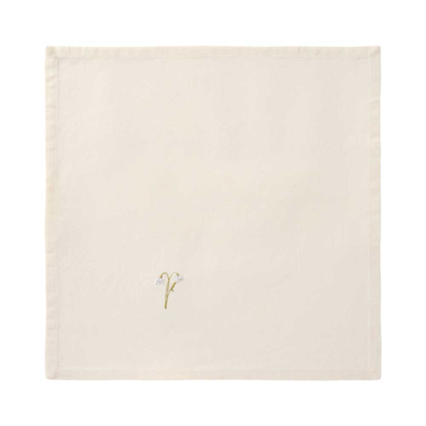 Stofserviet - ''Flora'' - vinterg�k