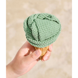 Strikkede karklude - mange farver