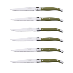 Grillknive "Laguiole" 6 stk. - Oliven