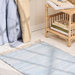 Kludel�ber - lysebl� - 60x120 cm.
