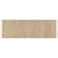 Gulvlber jute/bomuld - 80 x 250 cm.