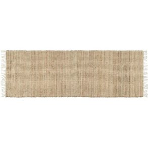 Gulvlber jute/bomuld - 80 x 250 cm.