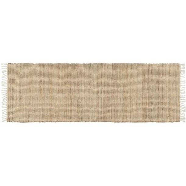 Gulvlber jute/bomuld - 80 x 250 cm.