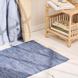Kludel�ber - m�rkebl� - 70x250 cm.