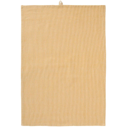 Viskestykke "Liv" - natur m. gule m�lkedrengestriber