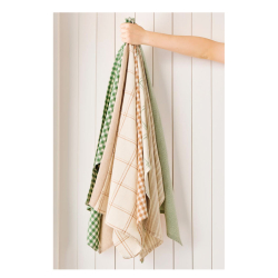 Viskestykke "Emil" - tynde grnne striber