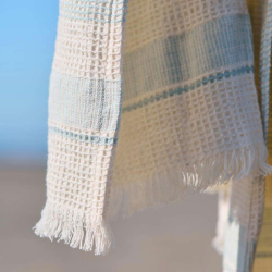 Hammam badehndklde - natur/lysebl