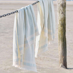Hammam badehndklde - natur/lysebl