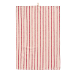 Viskestykke "Franz" - Rde striber