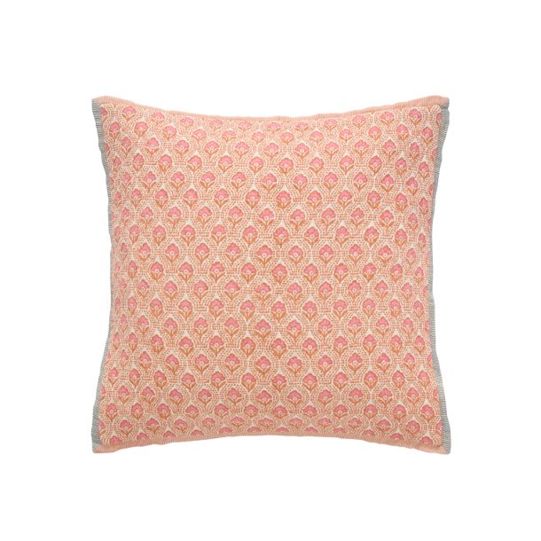 Pudebetr�k ''Vigga'' - pink blomster