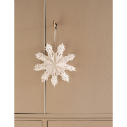 Juleophng af papir "Snowflake"