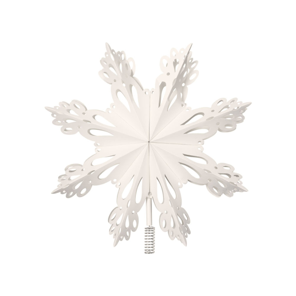 Topstjerne af papir "Snowflake"