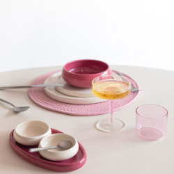 Drikkeglas "Fizz" 29 cl. pink - 4 stk.