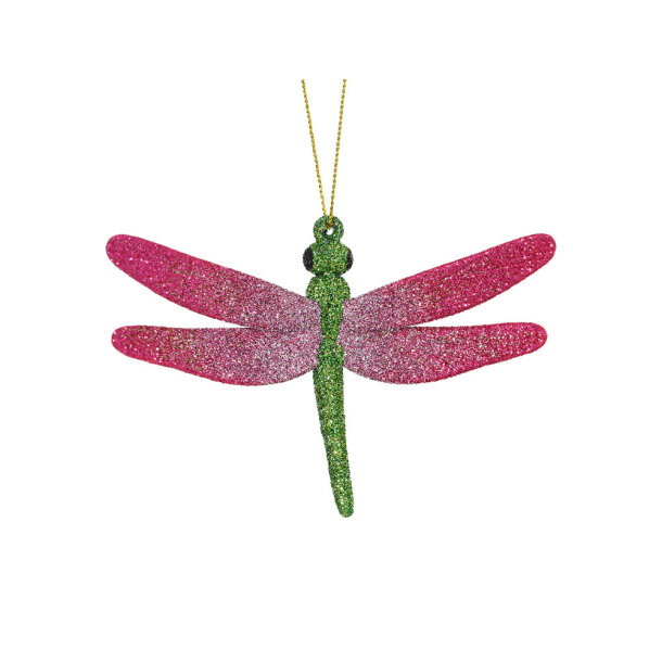 Ornament "guldsmed" - grn/pink