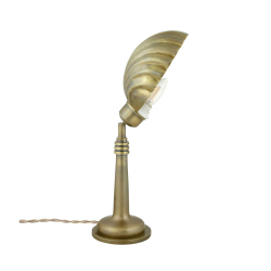 Bordlampe ''Musling'' - messing look